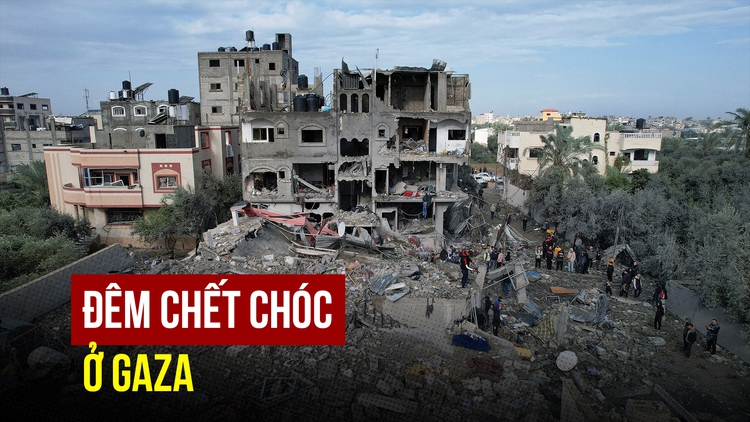 Đêm chết chóc ở Gaza: Hơn 100 người thiệt mạng vì Israel không kích