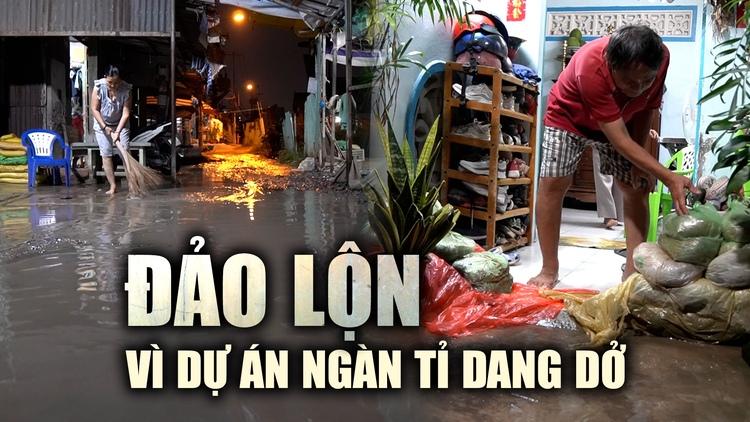Cuộc sống đảo lộn vì dự án ngăn triều ngàn tỉ dang dở bên bến Phú Định