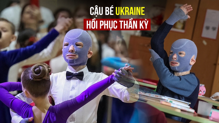 Hồi phục thần kỳ, cậu bé Ukraine lại khiêu vũ