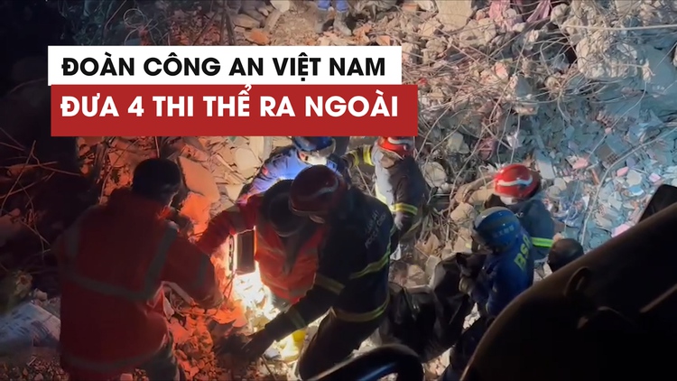 Công an Việt Nam đưa ra ngoài 4 thi thể cùng 1 gia đình ở Thổ Nhĩ Kỳ