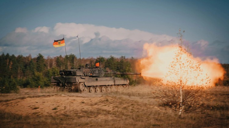 Chỉ 30% xe tăng Leopard 2 của Đức sẵn sàng chiến đấu