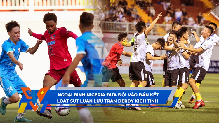 Bóng đá Thanh Niên Sinh viên ngày 21.3:  Xuất thần ngoại binh Nigeria | Nghẹt thở trận 'derby thủ đô'