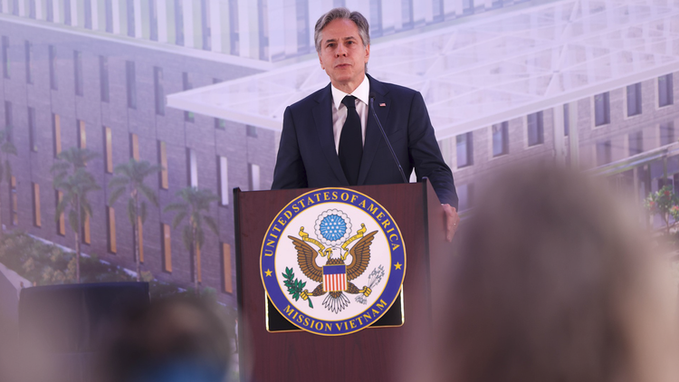 Ngoại trưởng Antony Blinken dự lễ khởi công trụ sở mới của Đại sứ quán Mỹ