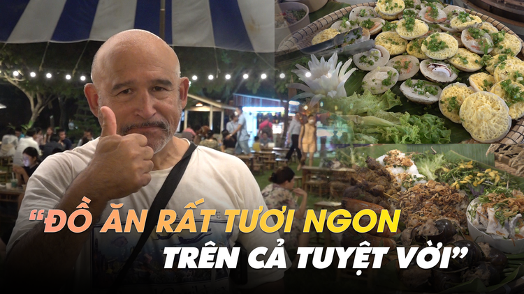 Du khách Mỹ mê mẩn ẩm thực Việt Nam ở Lễ hội Món ngon Saigontourist Group 2023