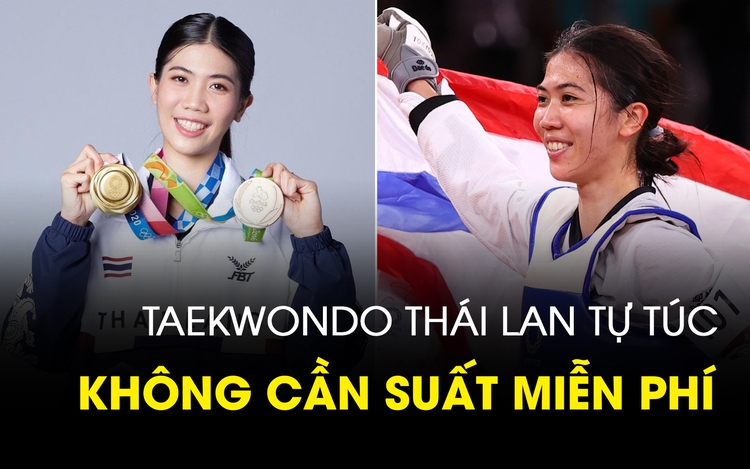 Đội tuyển Taekwondo Thái Lan tự lo chi phí dù được miễn phí ăn ở