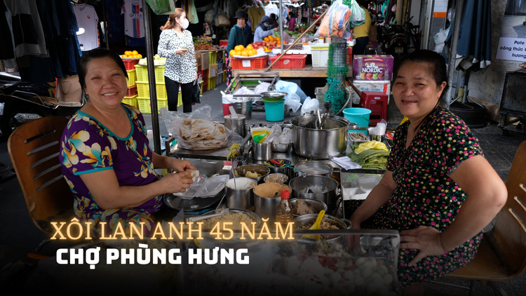 45 năm xôi bánh phồng Lan Anh nổi tiếng chợ 'nhà giàu' Phùng Hưng