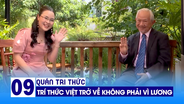 Quán tri thức số 9 | GS Phan Văn Trường: Trí thức Việt ở nước ngoài trở về không phải vì lương!
