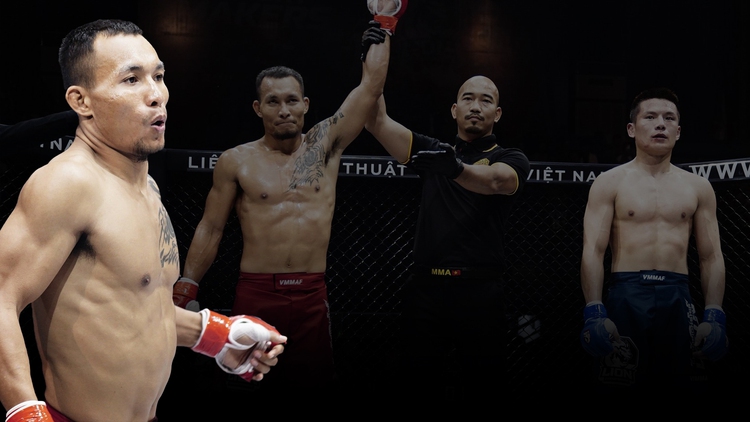 Những cú đánh thể hiện đẳng cấp vượt trội của Trần Quang Lộc tại MMA Lion Championship 2023