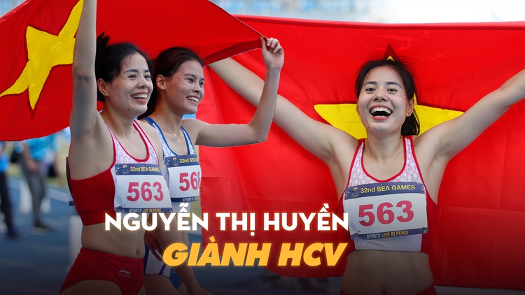 Chân chạy Nguyễn Thị Huyền xuất sắc giành HCV ở những mét chạy cuối cùng: 'Tôi đã rất sợ'