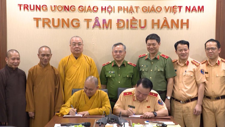 Giáo hội Phật giáo Việt Nam tăng cường đưa ATGT vào các bài giảng