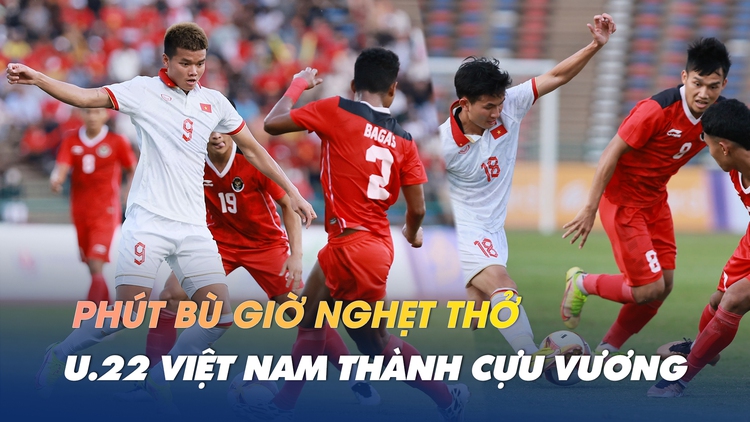 Thua phút cuối, U.22 Việt Nam lỡ hẹn với cú hat-trick HCV SEA Games