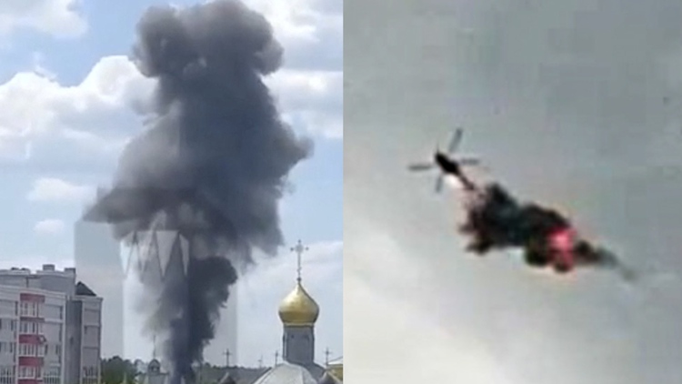 Ukraine phục kích hạ nhóm oanh tạc 2 trực thăng, 2 chiến đấu cơ ngay trên đất Nga?