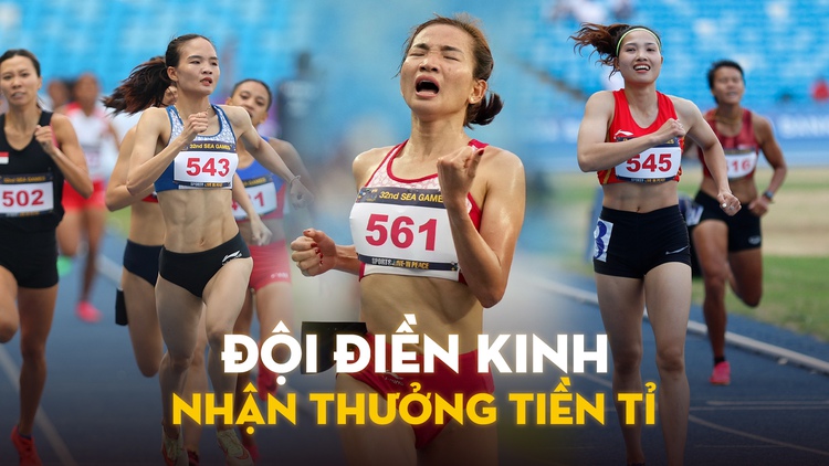 Đội điền kinh Việt Nam nhận thưởng tiền tỉ, Nguyễn Thị Oanh nhận chìa khóa ô tô