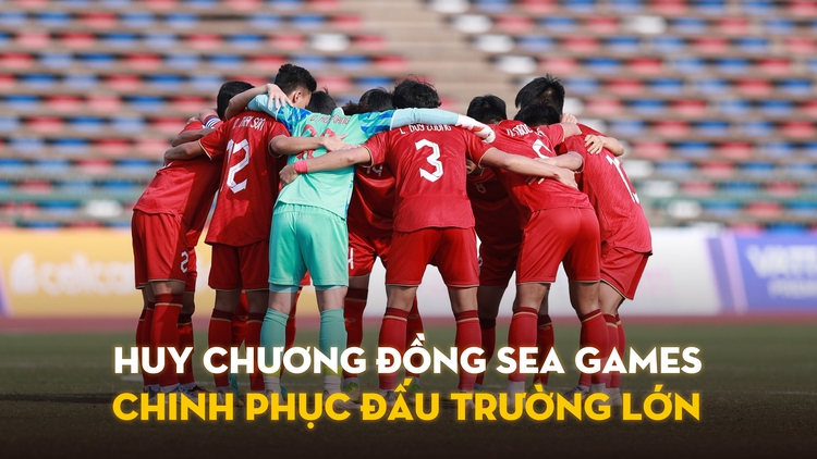 Giành HCĐ SEA Games 32, U.22 Việt Nam lấy lại tinh thần hướng đến giải châu Á