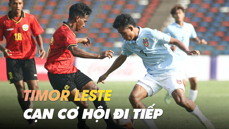 Luis Figo Timor Leste và đồng đội thua trận thứ 2 liên tiếp tại SEA Game 32