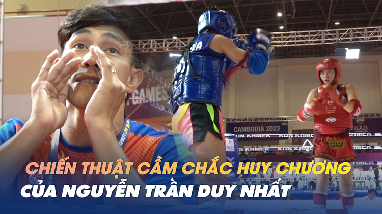 Nữ võ sĩ kun khmer vào chung kết nhờ chiến thuật của HLV Nguyễn Trần Duy Nhất