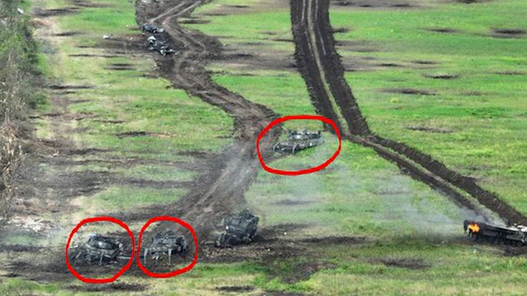 Ukraine mất một nửa số xe phá mìn chuyên dụng Leopard 2R trong phản công miền nam