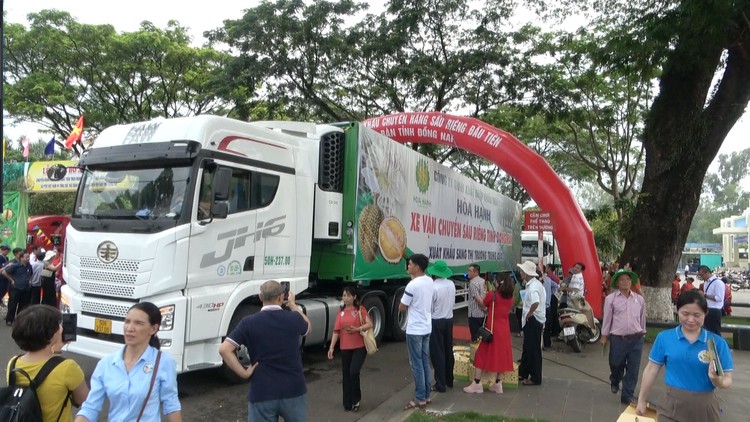 Đồng Nai: Xuất khẩu 360 tấn sầu riêng chính ngạch đầu tiên sang Trung Quốc