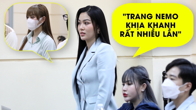 Bị hại Phạm Lệ Khanh nói về bản án với hot girl Trang Nemo