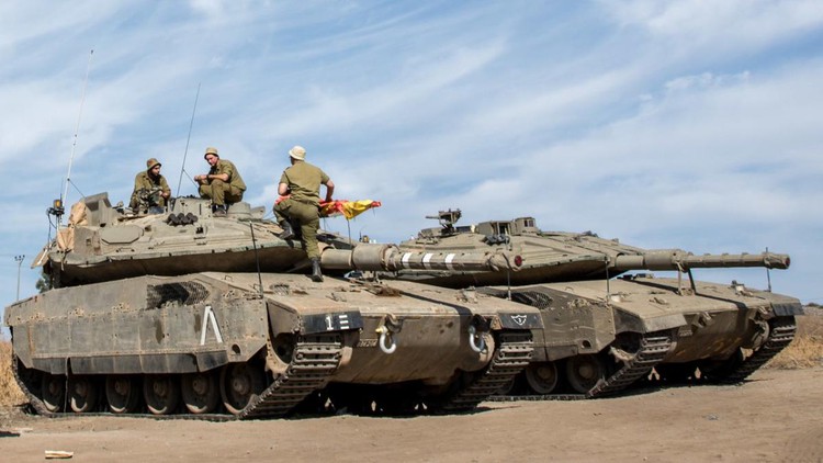 Một nước châu Âu đàm phán mua xe tăng Merkava cũ của Israel