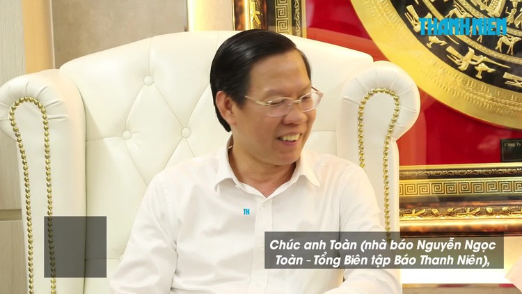 Chủ tịch Phan Văn Mãi: Cảm ơn những đóng góp của Báo Thanh Niên dành cho TP.HCM
