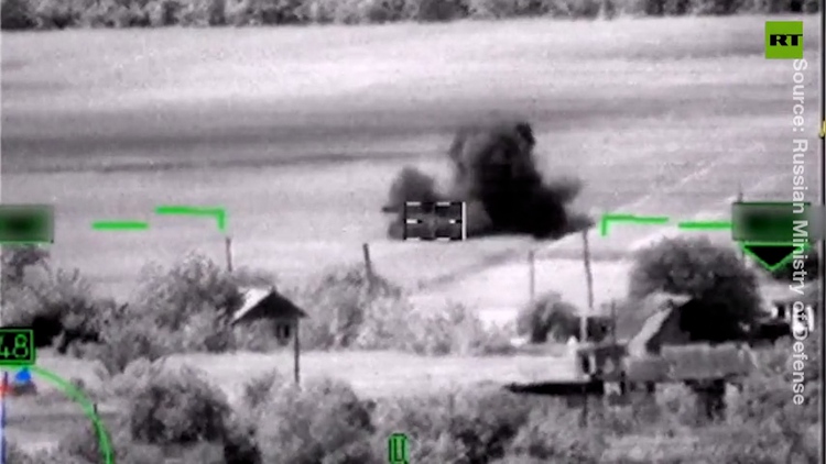Nga gây tranh cãi với video phá hủy 'xe tăng Leopard' của Ukraine