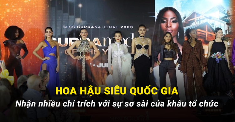 Khán giả 'nhặt sạn' sân khấu Hoa hậu Siêu quốc gia, đại diện Việt Nam bị chê