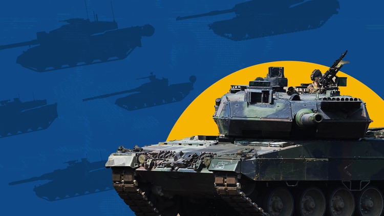 Ukraine có dễ vượt qua Nga về số lượng xe tăng?