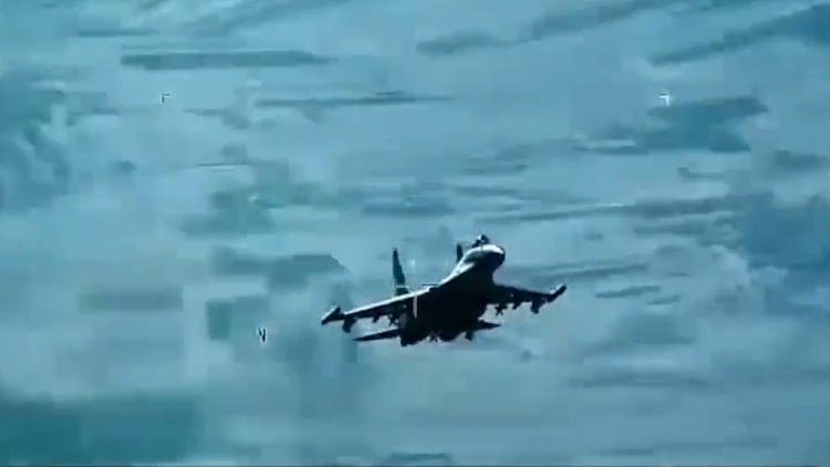 Su-35 Nga làm hỏng UAV Mỹ ở Syria