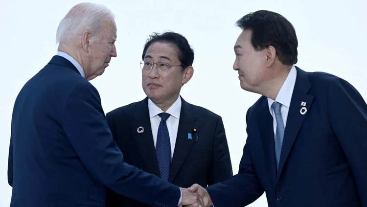 Tổng thống Biden đặt mục tiêu giúp Nhật Bản, Hàn Quốc thắt chặt quan hệ