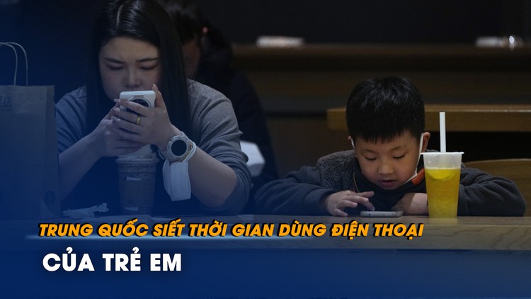 Trung Quốc siết thời gian dùng điện thoại của trẻ em