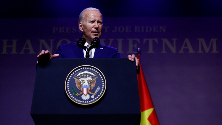Tổng thống Mỹ Joe Biden cảm ơn Việt Nam sau chuyến thăm lịch sử