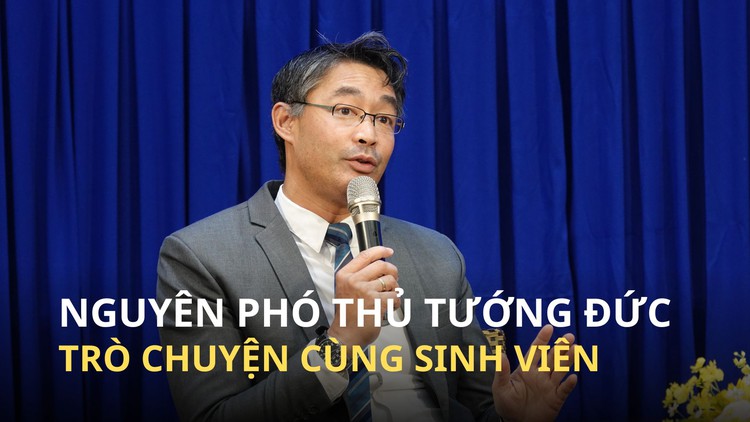 Nguyên Phó Thủ tướng Đức gốc Việt Philipp Rösler: đại học cần có hoạt động phát triển bền vững