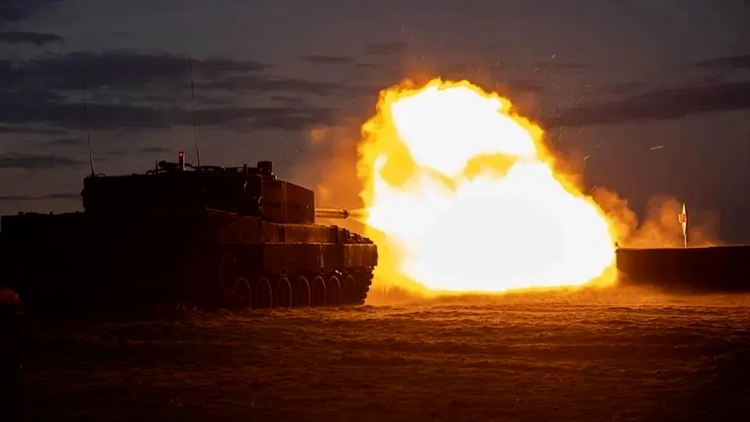 Xe tăng Leopard 2A6 trở thành 'kẻ săn đêm’ của lực lượng Ukraine