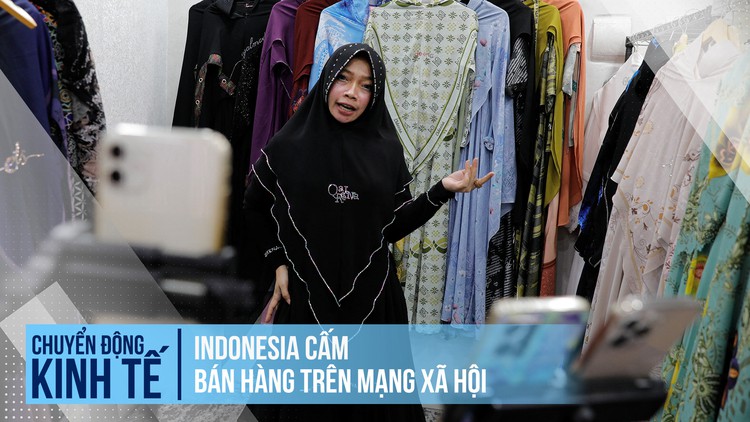 Indonesia cấm bán hàng trên mạng xã hội