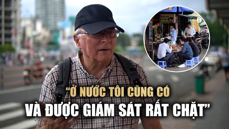 Khách Tây thấy kinh doanh vỉa hè là ‘ý tưởng hay nhưng cần an toàn cho người đi bộ’