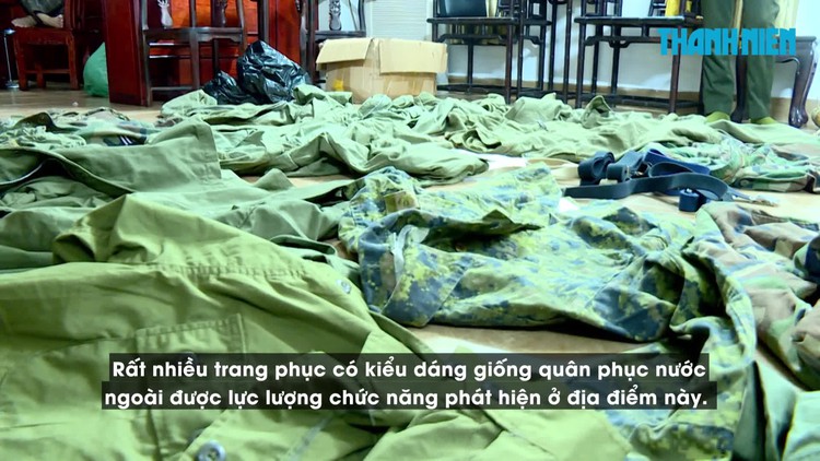 Livestream bán hàng giống quân phục nước ngoài, một người bị phạt 16 triệu đồng