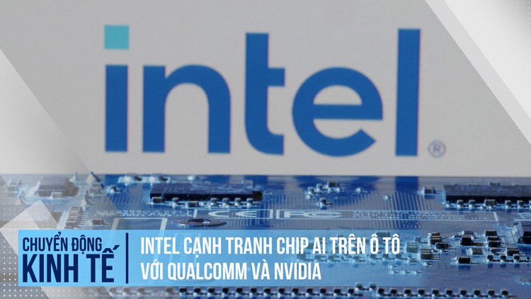 Intel cạnh tranh chip AI trên ô tô với Qualcomm và Nvidia
