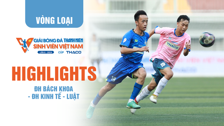 Highlight ĐH Bách Khoa (ĐH Quốc gia TP.HCM - HCMUT) - ĐH Kinh tế - Luật (UEL) | TNSV Thaco Cup 2024