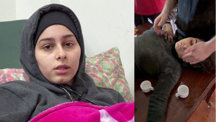Giữa bom đạn, bác sĩ Gaza phẫu thuật đoạn chi cho cháu gái mà không gây mê