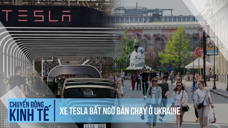Xe Tesla bất ngờ bán chạy ở Ukraine
