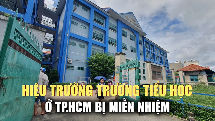 Vì sao Hiệu trưởng Trường tiểu học Kim Đồng tại TP.HCM bị miễn nhiệm?