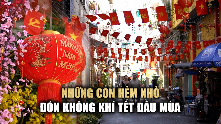 Sài Gòn hẻm nhỏ mến thương, chung tay trang trí con đường đón xuân