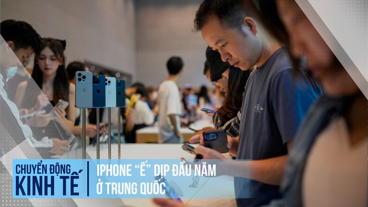 iPhone ‘ế’ dịp đầu năm ở Trung Quốc