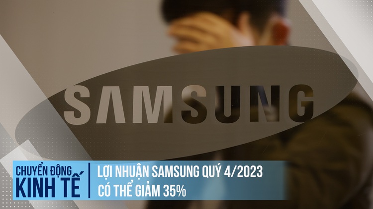 Lợi nhuận Samsung quý 4/2023 có thể giảm 35%