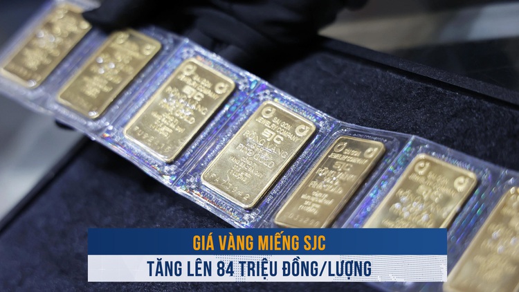 Biến động vàng ngày 1.10: Giá vàng miếng SJC tăng lên 84 triệu đồng/lượng