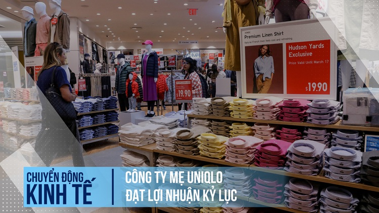 Công ty mẹ Uniqlo đạt lợi nhuận kỷ lục dù thị trường Trung Quốc giảm sút