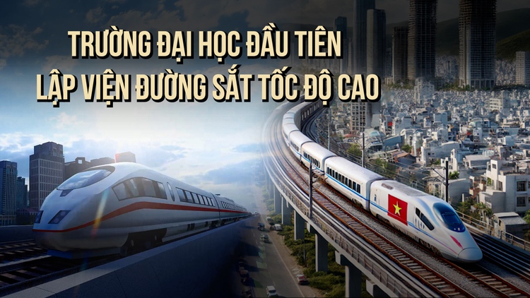 Thành lập Viện Đường sắt tốc độ cao: Đầu tư 50.000 m2 đất cho nghiên cứu, đào tạo