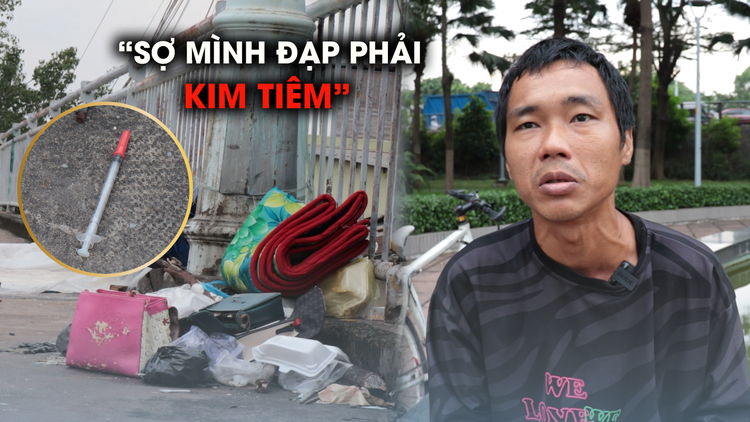 Ớn lạnh cây cầu trăm tuổi ngập kim tiêm, rác thải bất chấp biển cấm: Ai cũng sợ đi qua!