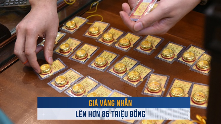 Biến động vàng ngày 18.10: Choáng với giá vàng nhẫn lên hơn 85 triệu đồng